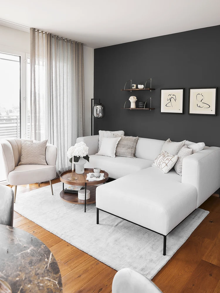 Kompaktní obývací pokoj 
